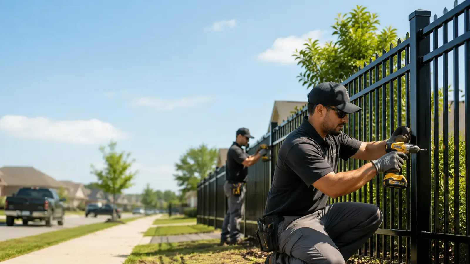 Metal Fence Installation in Pennville, IN